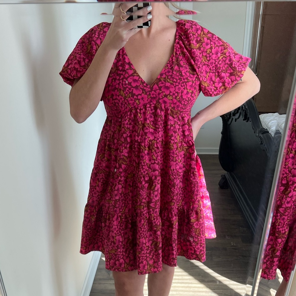 COPY - Pink floral dress